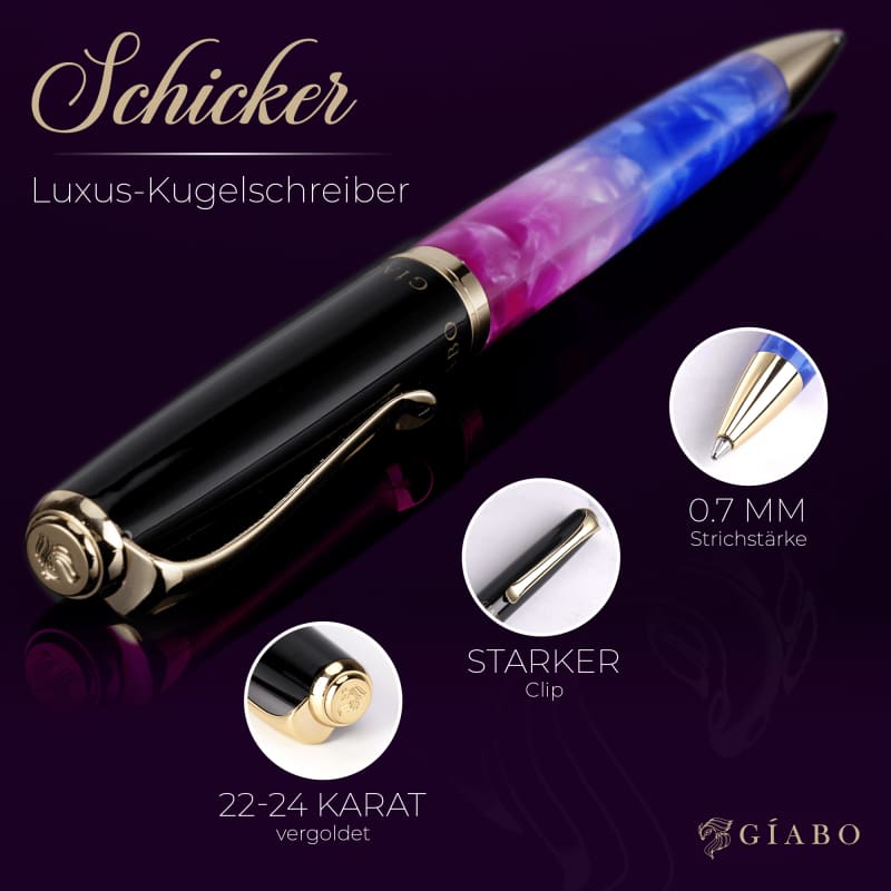 Kugelschreiber - Dreamer - Rosa/Blau - Kugelschreiber