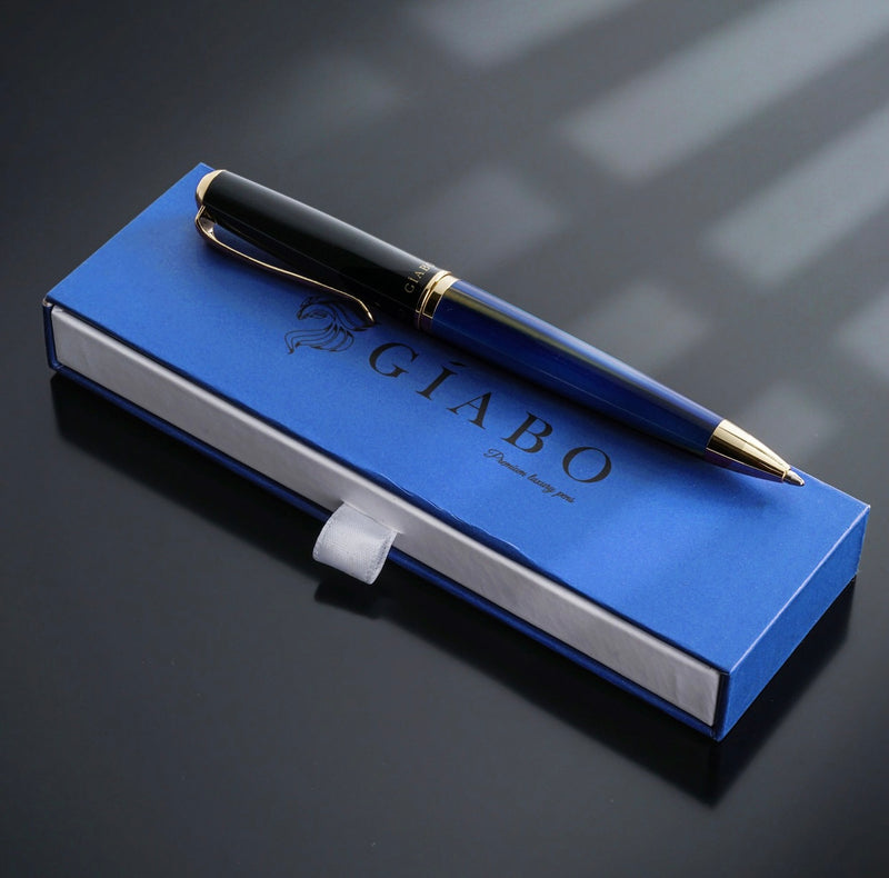 Giabo Kugelschreiber Dreamer in Kombination aus Blau / Braun