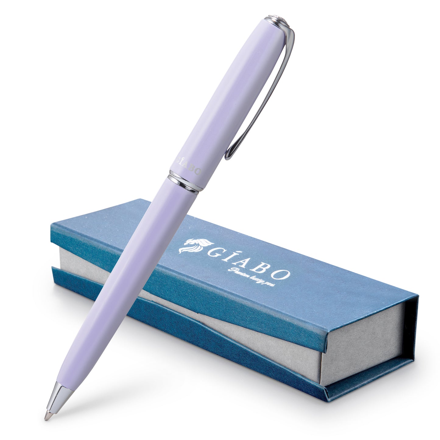 Giabo Kugelschreiber Rainbow - Lila - mit Gravur