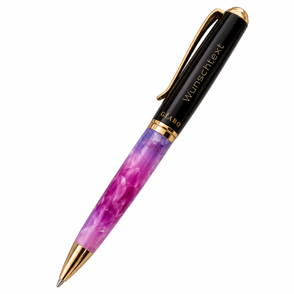 Gíabo Dreamer Rosa/Blau Kugelschreiber mit persönlicher Wunschtext-Gravur
