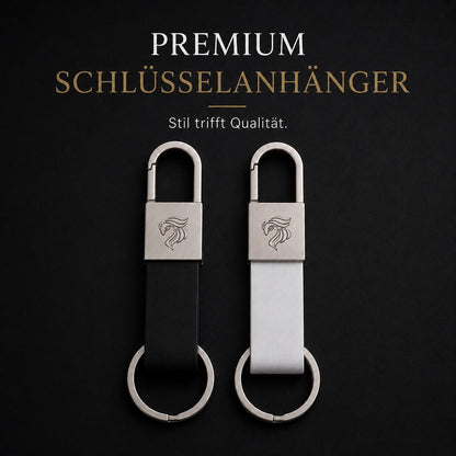 GÍABO Schlüsselanhänger Schwarz und Weiß – Farbvergleich