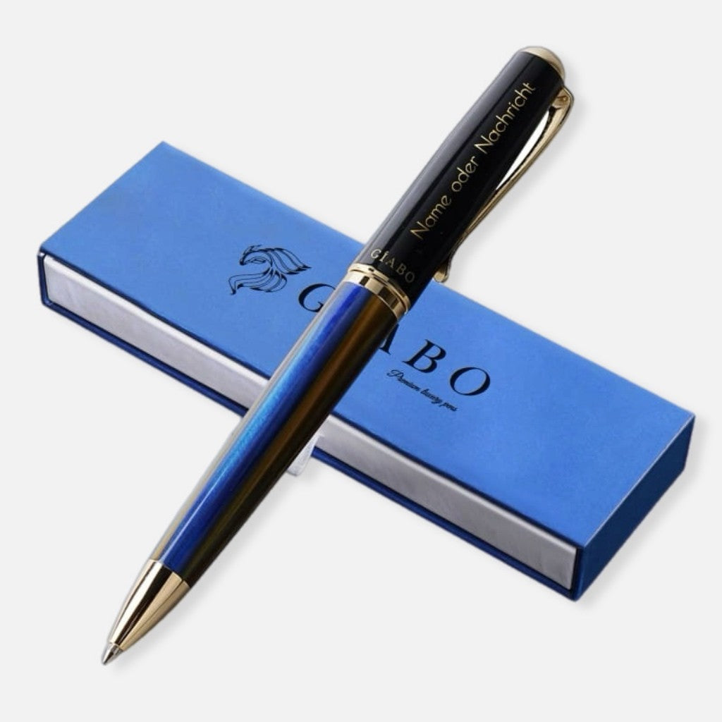 Blau-schwarz